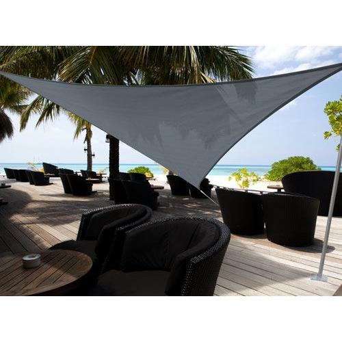 Voile D'ombrage Triangulaire 5 X 5 X 5 M - Austral - Ardoise - Jardiline