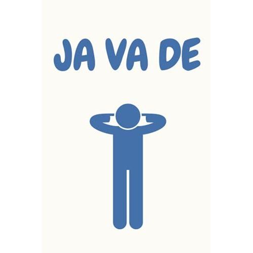 Notebook - Javade - A Funny Indian Asian Hindi Gujrati Urdu Punjabi Novelty Lined Notebook/Journal. Travel Friendly. 200 Pages. 90gsm Paper. A5 Notebook