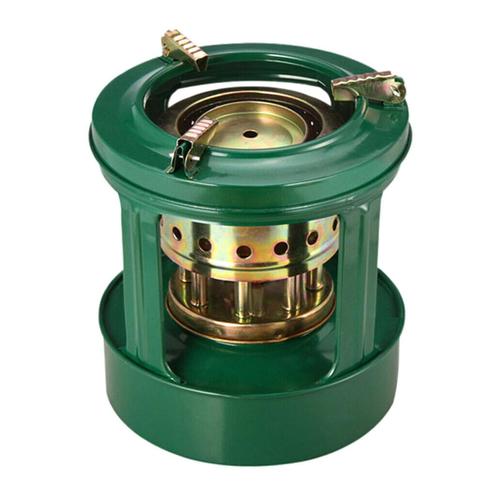 La Couleur Verte Poêle De Camping Portable À 8 Mèches, Kerosene, Batterie De Cuisine, Chauffage, Puissance De Feu Réglable, Fournitures D'extérieur, Pic P0n2