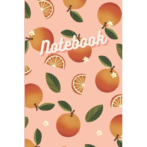 Notebook: Fruity Styled Colorful Blank Lined Notebook