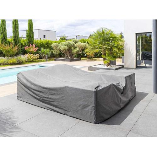 Housse Pour Salon De Jardin Hambo M Gris - 250 X 250 X 90 Cm - Hespéride