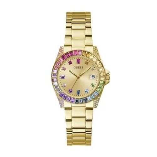 Guess - Montre Femme Ladies Sport Doré Gw0475l3 - Jaune