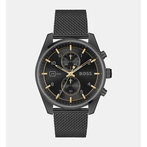 Boss - Montre Homme Skytraveller Noir 1514150 - Noir