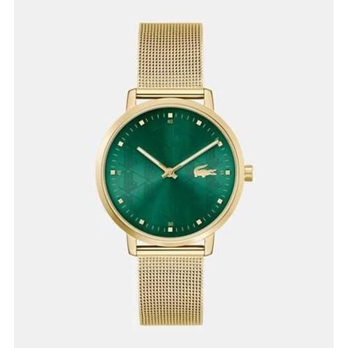 Lacoste - Montre Femme Crocorigin Vert 2001356 - Jaune