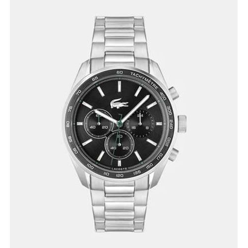 Lacoste - Montre Homme Boston Noir 2011347 - Argenté