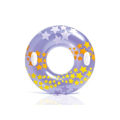 Bouée Gonflable Etoiles Magiques Violet Ø 91 Cm - Intex