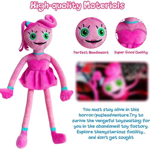 Mommy Long Legs,Poppy Playtime Huggy Wuggy New Character Mommy Long Legs,Explorez  le Jeu d'horreur de Huggy Wuggy Peluche et Mommy Long Legs Peluche,Excellent  Cadeau pour les Enfants,les Fans de Jeux : 