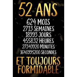 Compare prices for 52 Ans Anniversaire Garçon Fille Cadeau