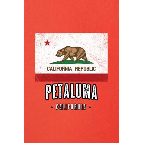 Room Chore List: Petaluma: California Cali City Souvenir: Ca Flag Top