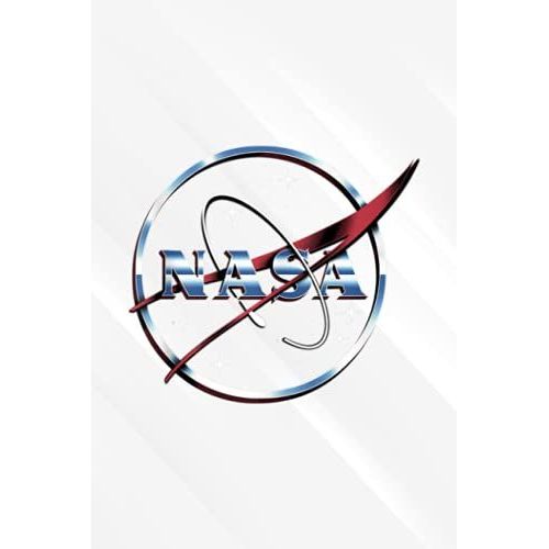 Music Album Review Notebook | Nasa Chrome Classic Space Logo