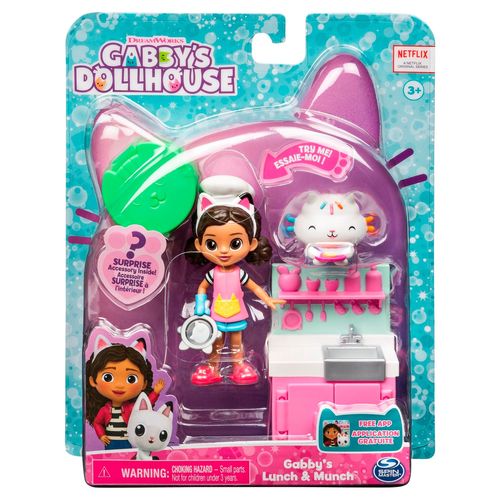 Gabby Et La Maison Magique Pack 2 Figurines Et Accessoires Pâtisseries Gabby Et La Maison Magique