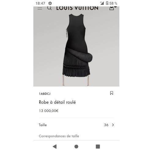 Robe Louis Vuitton