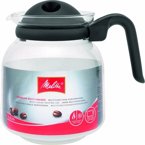 Melitta Verseuse Multi-Usages 1,5 L Adapt¿ Au Micro-Ondes, Noir