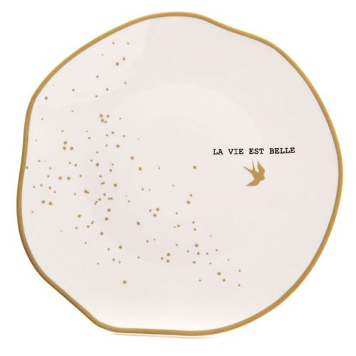 Assiette Plate Carpe Diem (Lot De 6)