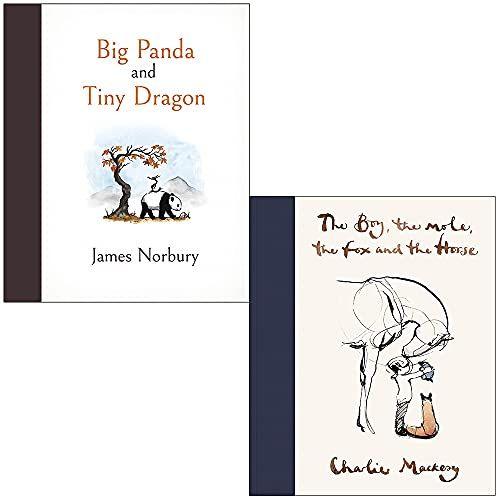 Big Panda And Tiny Dragon By James Norbury & The Boy, The Mole, The Fox And The Horse By Charlie Mackesy 2 Books Collection Set