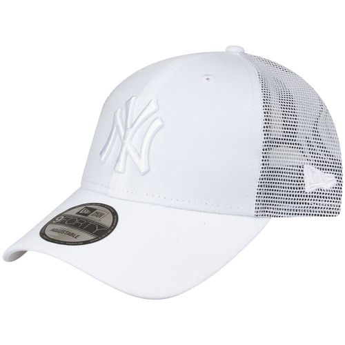 New Era 9forty Snapback Trucker Cap - New York Yankees Blanc