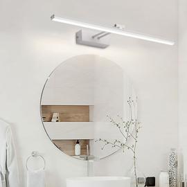 Lampe LED de salle de bain noir 600 mm luminaire de miroir éclairage  applique, température de couleur : blanc newtre : : Luminaires et  Éclairage