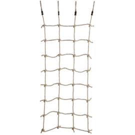 Filet à grimper en corde d'Hercule de Ø 16 mm, # 100 mm de maille avec  nœuds sphériques