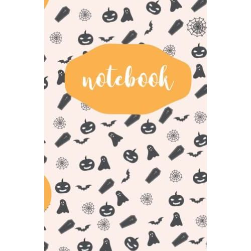 Halloween Notebook: Dotted Sheets For Pencil, Pen, Colored Pencil, Crayon, Pastel, Graphite And Charcoal