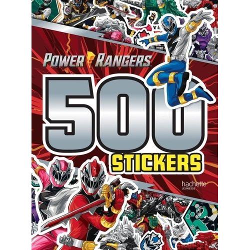 500 Stickers Power Rangers