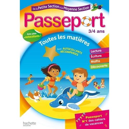 Passeport Toutes Les Matères De La Petite Section À La Moyenne Section