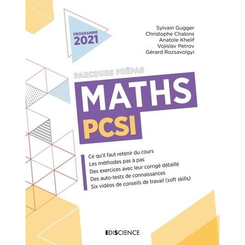 Maths Pcsi