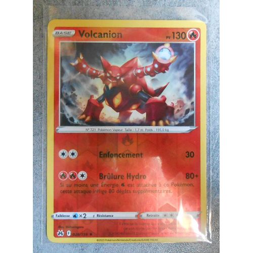 Volcanion Reverse 026/159 - Eb 12.5 - Zénith Suprême - Vf