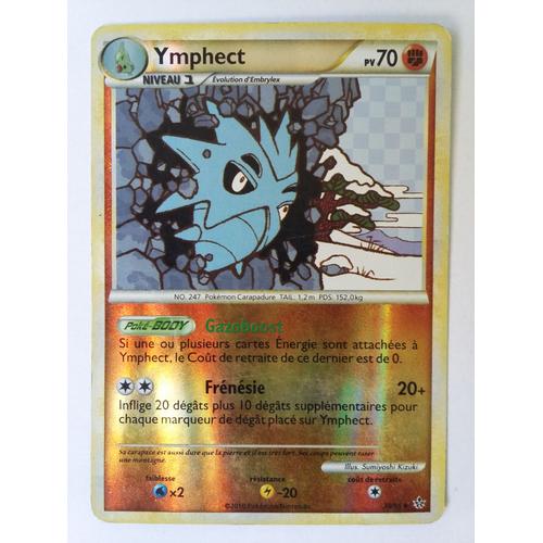 Carte Pokémon:Ymphect N°38/95 Rare Holo Reverse,Série Déchaînement Version Française.
