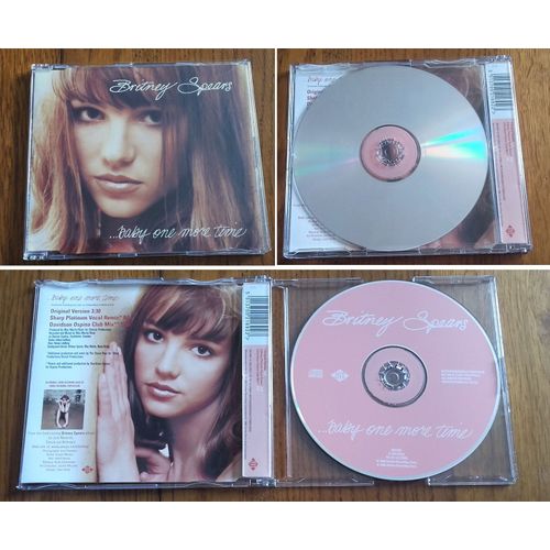 Maxi Cd De Britney Spears " ...Baby One More Time " 3 Titres 1998,Made In Eu
