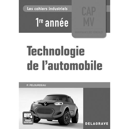 Technologie De L'automobile Cap Mv 1re Année - Livre Du Professeur