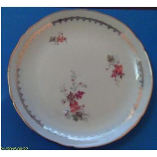 Vintage - Assiette Décorative - " Fine Porcelaine - Manufacture De Châtres S/ Cher "