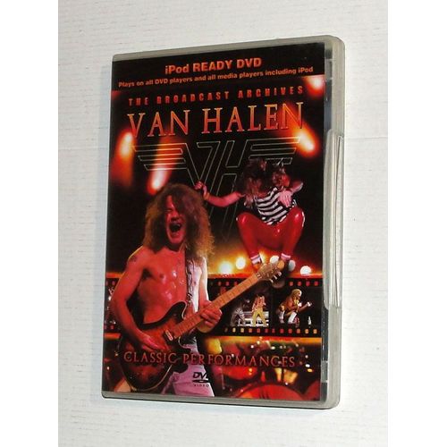 Dvd Van Halen The Broadcast Archives Classic Performances American Legends