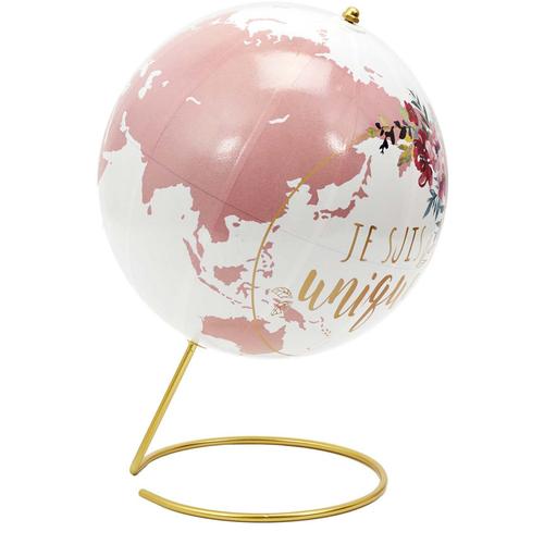 Globe décoratif girly "Je suis unique"