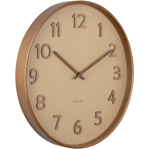 Horloge ronde en bois Pure grain 40 cm