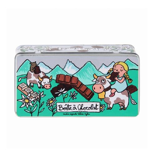Boite À Chocolat - Tablettes Alpes -