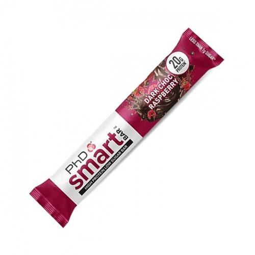 Smart Bar (64g)|Dark Choc Framboise| Barres Protéinées|Phd 