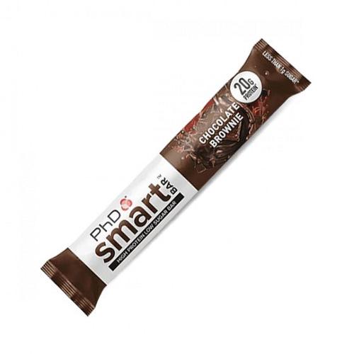 Smart Bar (64g)|Chocolat Brownie| Barres Protéinées|Phd 