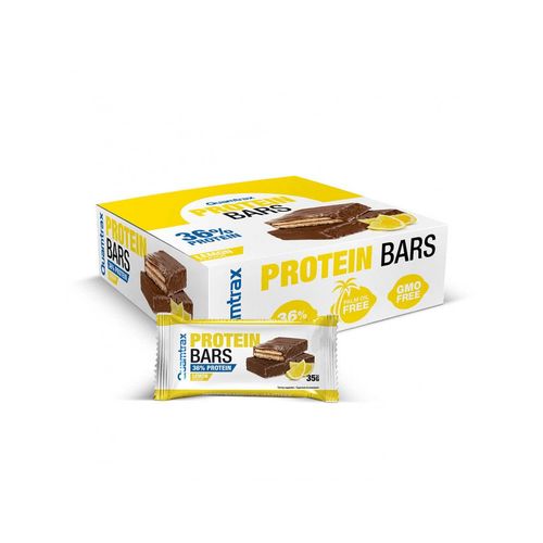 Boîte De Protein Bar (32x35g)|Citron| Barres Protéinées|Quamtrax 