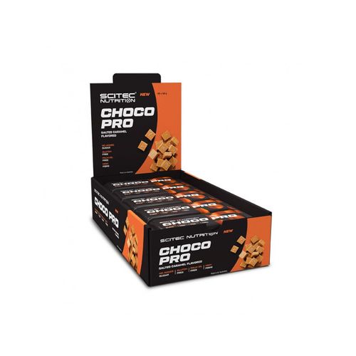 Barre Choco Pro (50g)|Caramel Salé|Barres Protéinées|Scitec Nutrition 