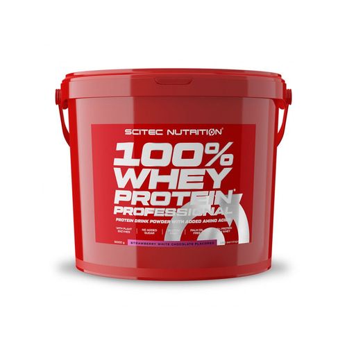100% Whey Professional (5kg)|Fraise Chocolat Blanc|Whey Protéine|Scitec Nutrition 