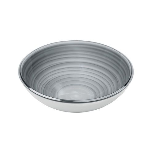 Coupelle Twist Gris Taille M (Diamètre 22 Cm)