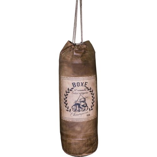 Sac de frappe décoratif en cuir