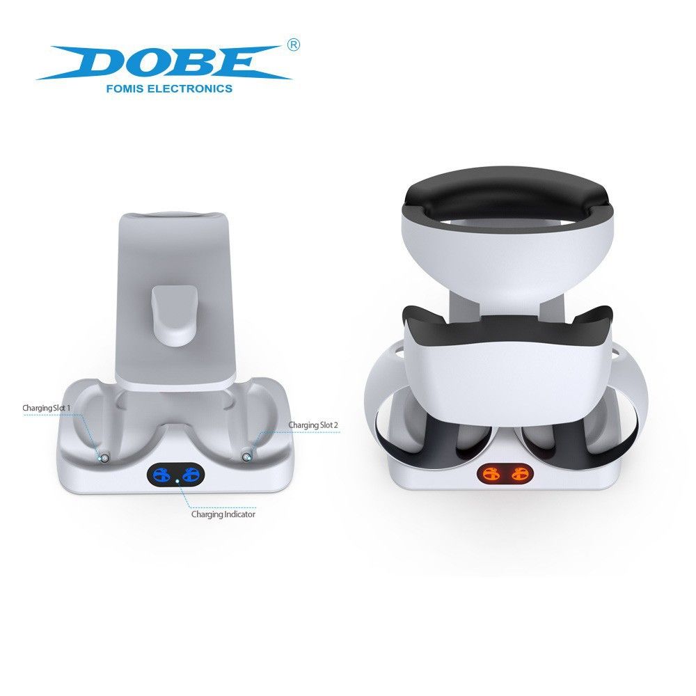Ps5 Vr2 Avec Poigne Lumineuse D'affichage Base De Chargemen... - 2