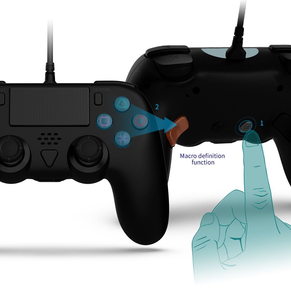 Ordinateur Pc Ps4 Ps3 Avec Touche Arrire Programmation Pist... - 3