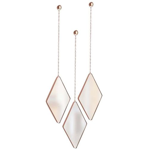 Miroir design suspendu Dima (Lot de 3)