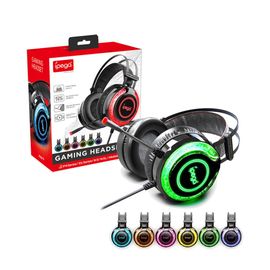Casque De Téléphone Portable Pour Ordinateur Ps5/P4/Ns/Xboxseriesx/S Avec Microphone Filaire Casque Coloré Pg-R015[1pcs]