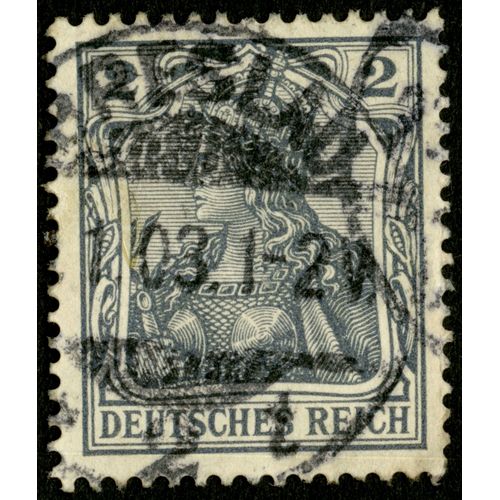 Timbre Oblitéré Deiches Reich 2