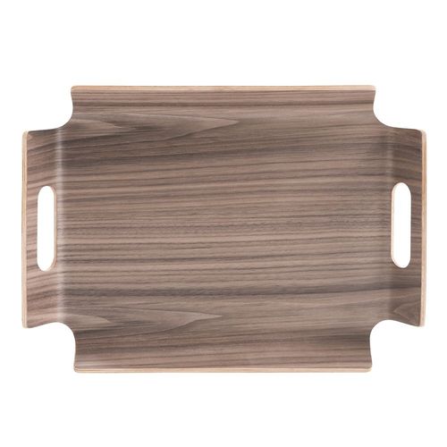 Plateau No Angle 39.5x28.5 Cm Brun