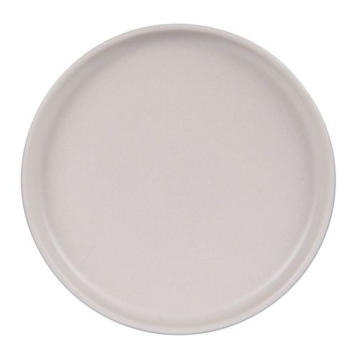 Assiette Plate 28 Cm Uno Crème (Lot De 6)