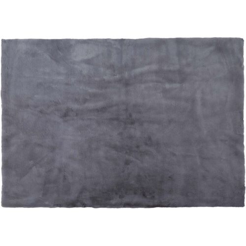 Tapis 120x170 Cm En Imitation Fourrure Gris